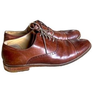 Cole Haan Men’s Brown Leather Lace Up Dress Shoes. Size 8. Make An Offer.